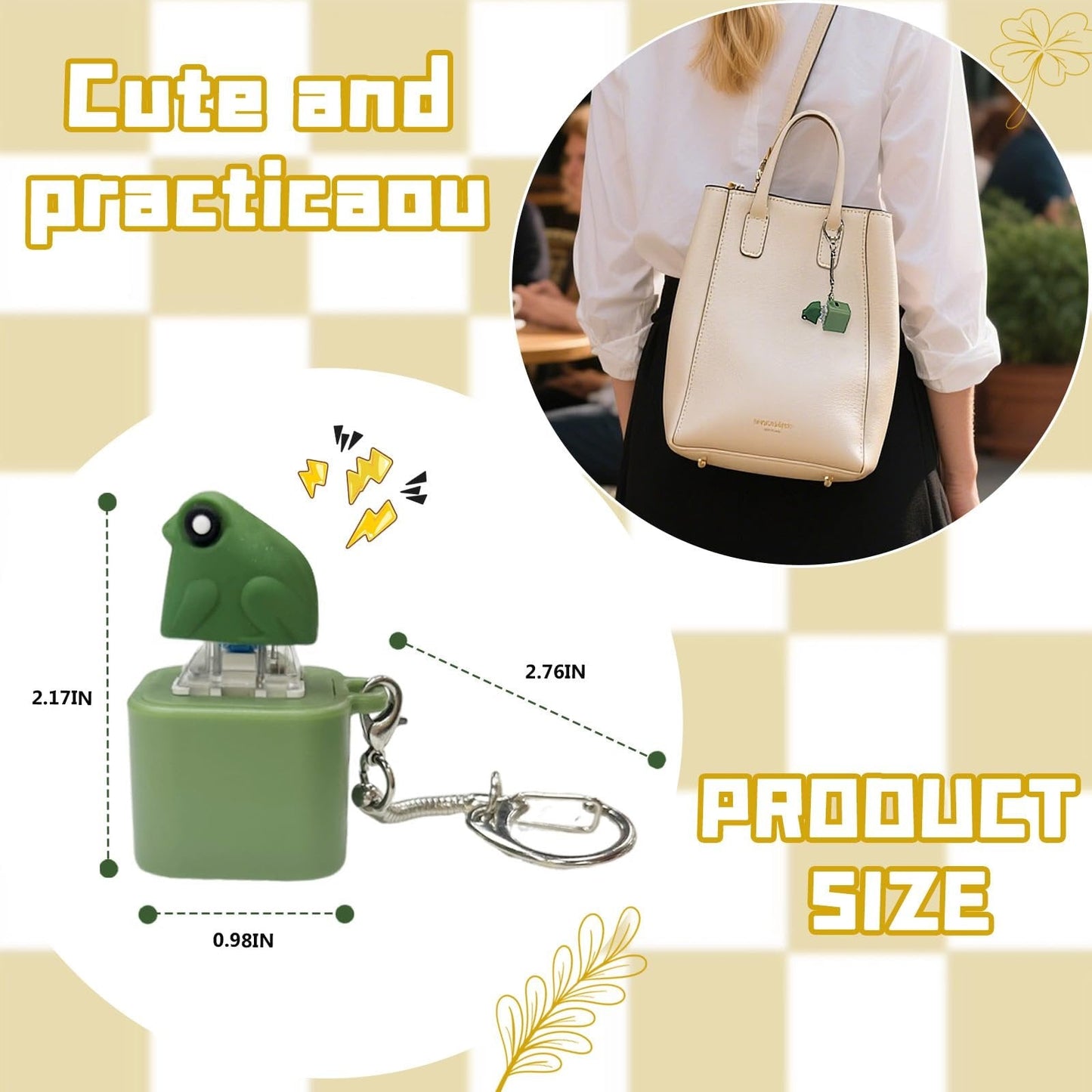 đ„HEIĂER SCHNĂPPCHEN- BIS ZU 50% RABATTđ„Froschquaken Fidget-Spielzeug - Wiederaufladbarer Froschquaken-SchlĂŒsselanhĂ€nger, Froschquaken-Stresslinderer mit bunten Lichtern, lustiges & tragbares Angstlinderungs-Spielzeug