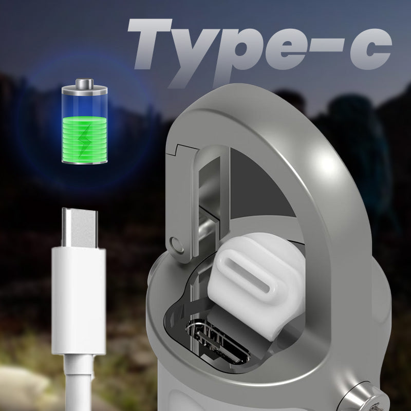 🔥2025 Heißer Verkauf🔥1200LM Superhelle Mini-Schlüsselanhänger-Taschenlampe Wasserdicht