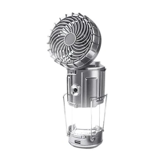 🔥Sommer-Hot-Sale - 45% Rabatt🔥Tragbare LED-Camping-Laterne mit Ventilator💡