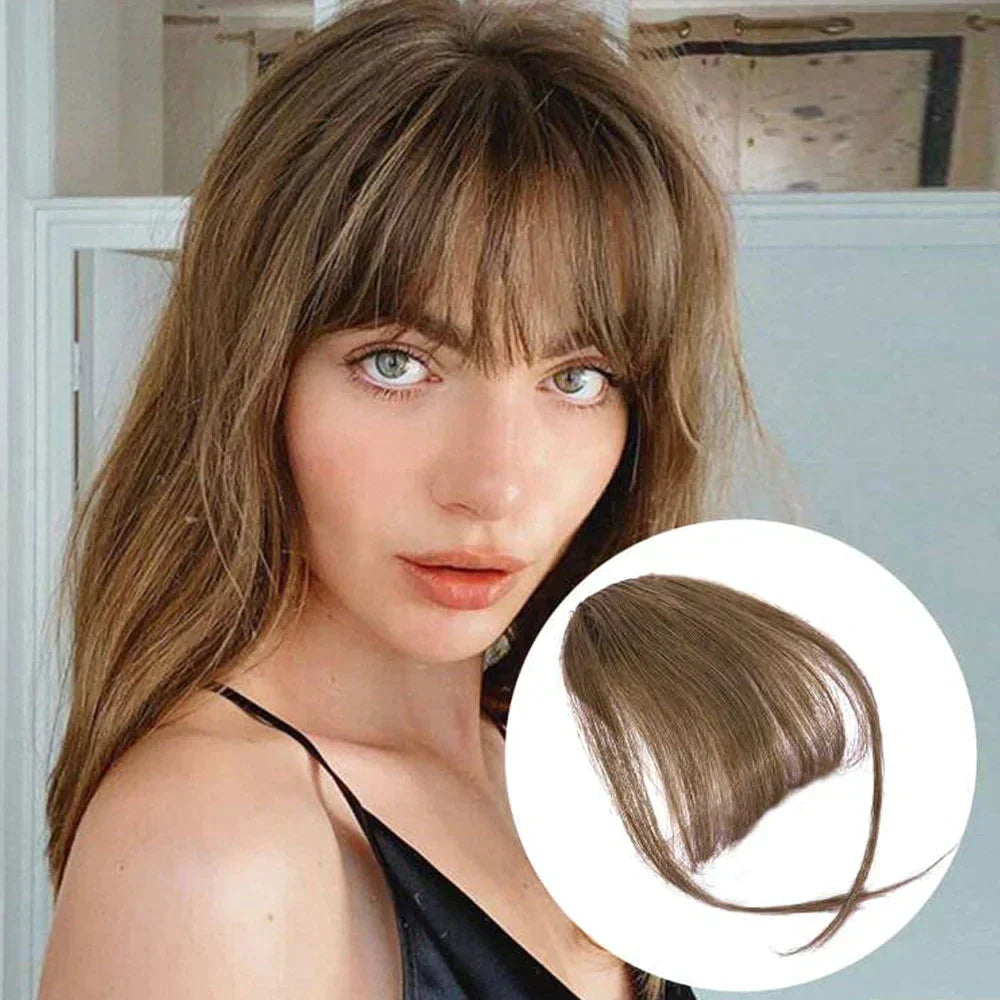 🎀Air Bangs Frauen mehrfarbige Perücke Stück
