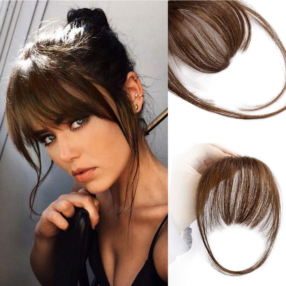 🎀Air Bangs Frauen mehrfarbige Perücke Stück