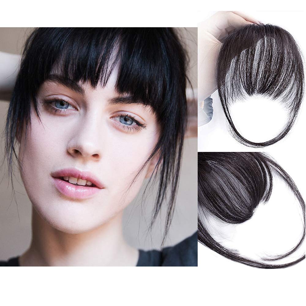 🎀Air Bangs Frauen mehrfarbige Perücke Stück