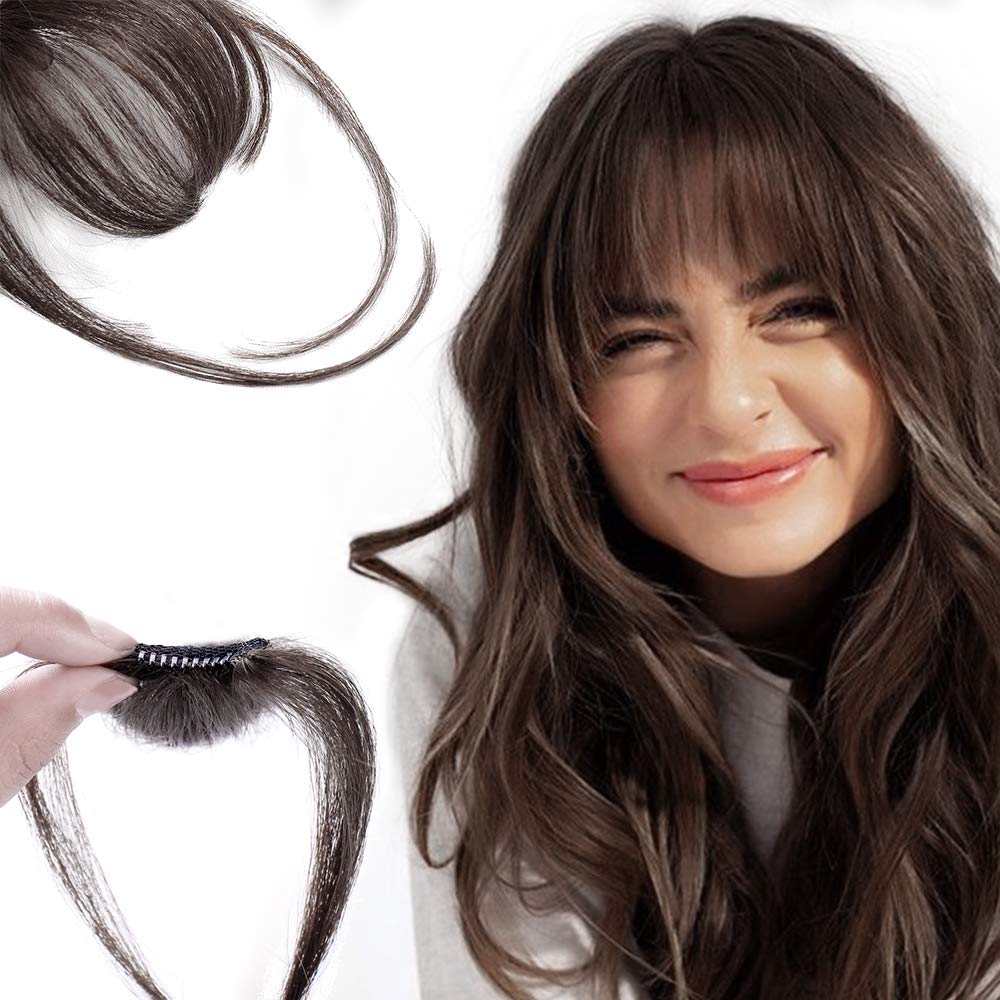 🎀Air Bangs Frauen mehrfarbige Perücke Stück