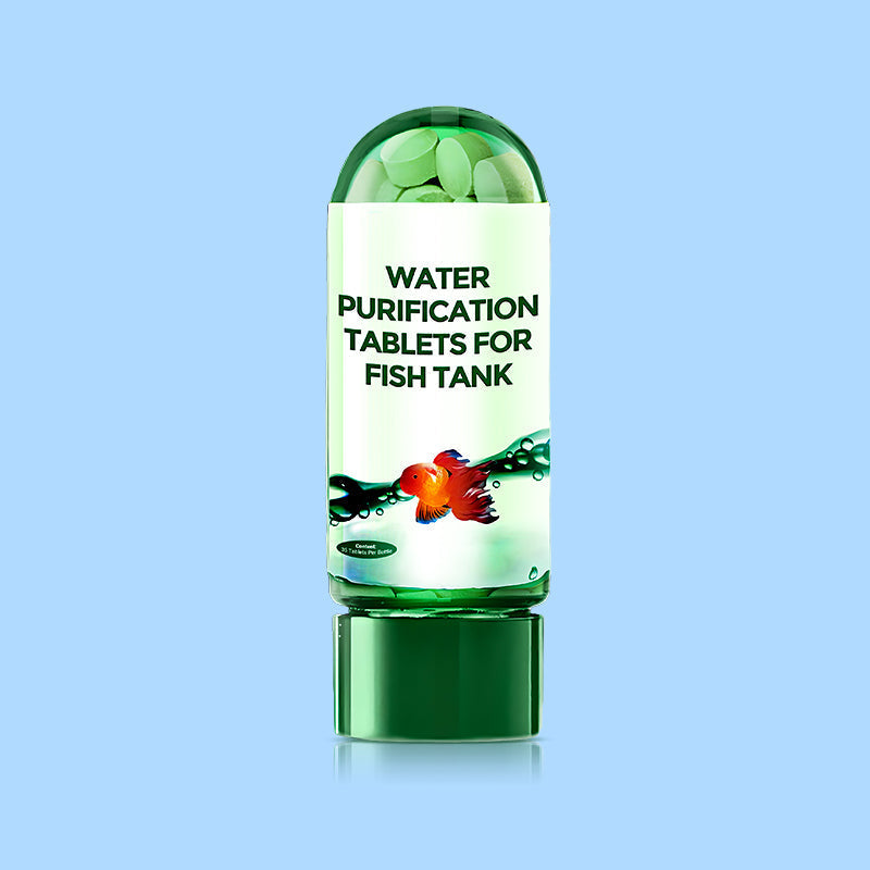 🌿Leistungsstarke Tablette zur Reinigung von Aquarienwasser
