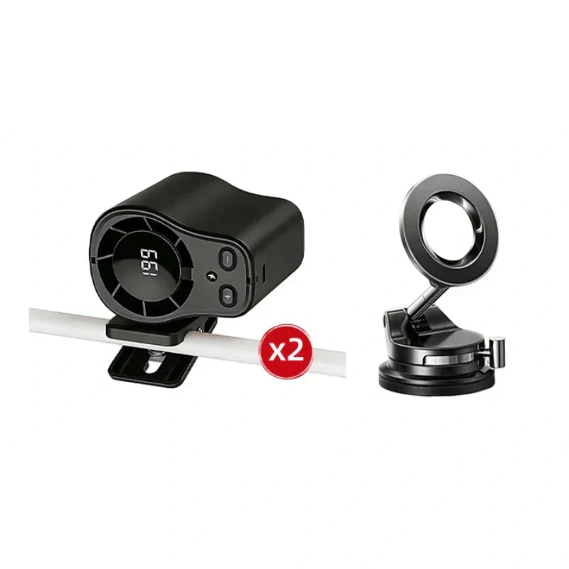 🔥HEISSER SALE – 50% RABATT🔥 Freihändiger persönlicher Kühlventilator mit LED-Display