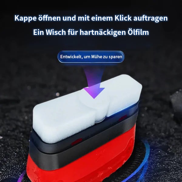 🚗 KAUFEN 2 ERHALTEN 1! ✨ Multifunktionale Auto-Ölfilm-Bürste - Entfernt Schmutz und Ölrückstände von Motor und Felgen mit Ergonomischem Griff 🔧🧼