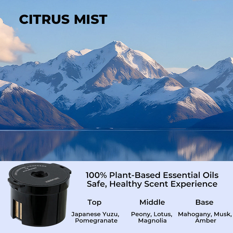 ☁️2025 Cloud Mist Auto-Diffusor – 🚗Automatische Ein-/Ausschaltung mit 30-Tage-USB-C-Akku und 1 Nachfüllpackung = 1 Jahr Frische