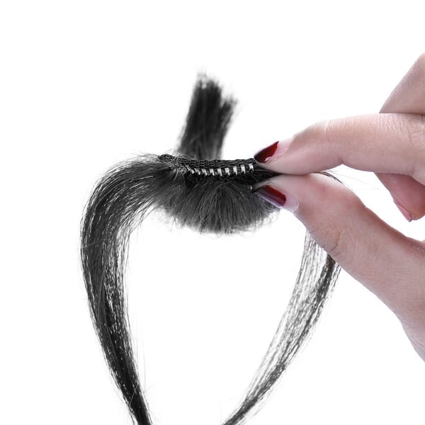 🎀Air Bangs Frauen mehrfarbige Perücke Stück