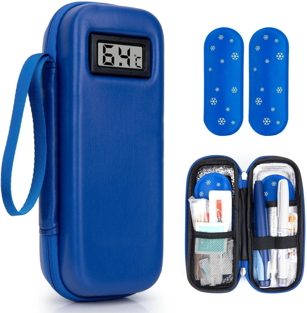 ✨ NUR HEUTE: 50% RABATT 🔥 Insulin-Kühltasche mit Temperaturanzeige