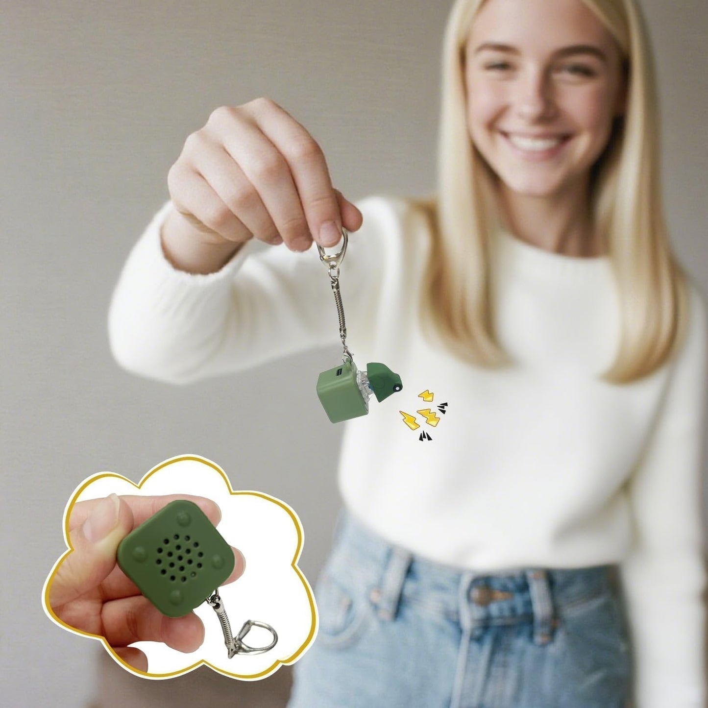 đ„HEIĂER SCHNĂPPCHEN- BIS ZU 50% RABATTđ„Froschquaken Fidget-Spielzeug - Wiederaufladbarer Froschquaken-SchlĂŒsselanhĂ€nger, Froschquaken-Stresslinderer mit bunten Lichtern, lustiges & tragbares Angstlinderungs-Spielzeug