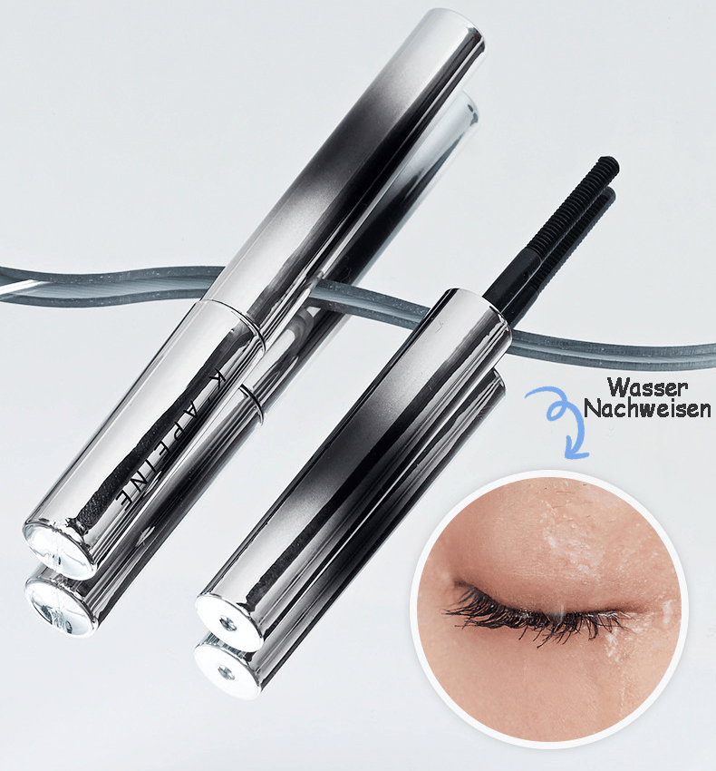 🔥🔥Jetzt bestellen: 3 kaufen, 3 gratis bekommen🔥 Schlanke, wellenförmige kleine Stahlrohr-Wasserfest-Natur-Mascara
