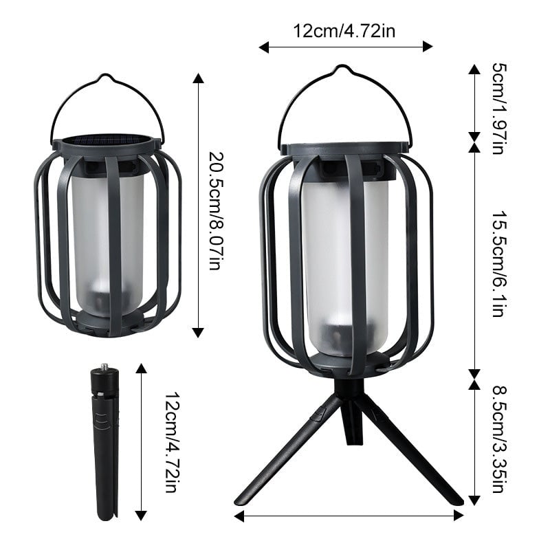 🌞Summer verkaufen 50% Rabatt 🔥Solar Lantern Outdoor Light mit 4 Modi