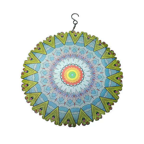 (🎁2025 Heißer Verkauf🎁) 3D-Windspiel Mandala in bunten Farben