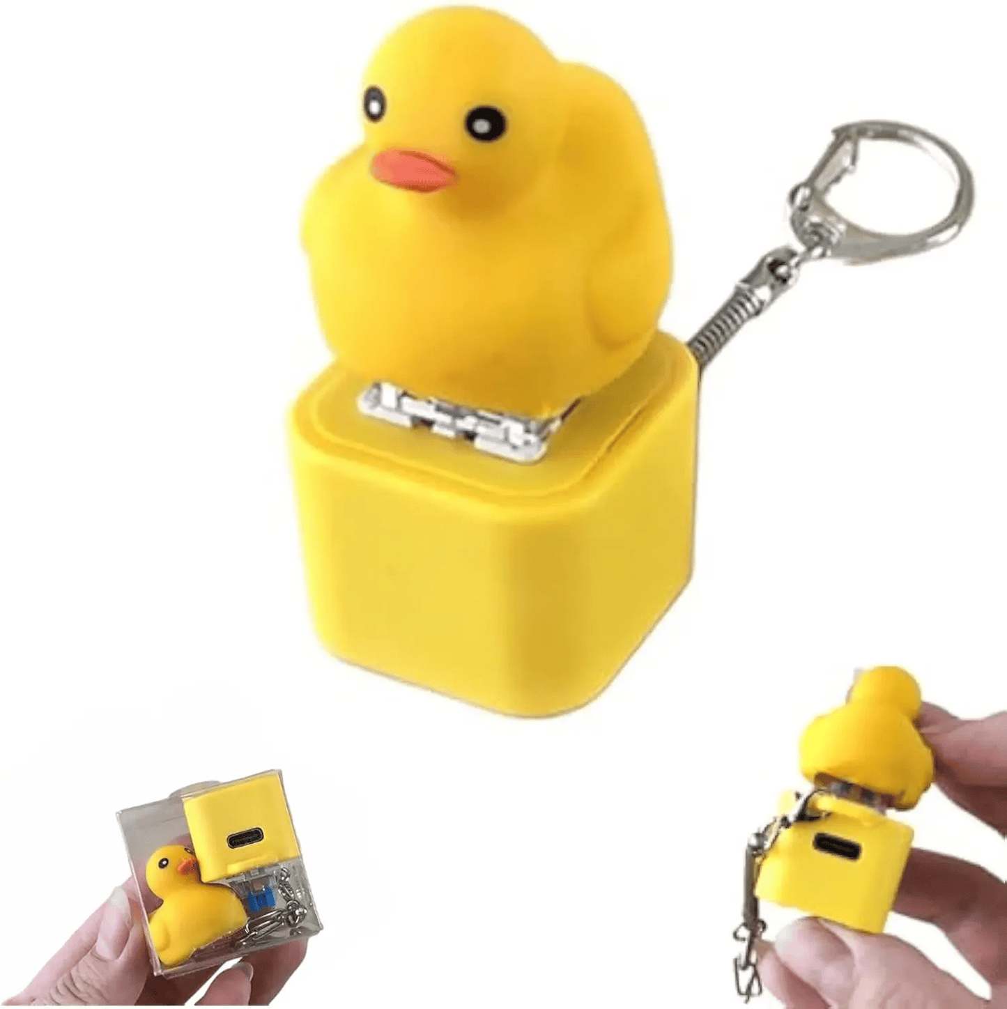 đ„HEIĂER SCHNĂPPCHEN- BIS ZU 50% RABATTđ„Froschquaken Fidget-Spielzeug - Wiederaufladbarer Froschquaken-SchlĂŒsselanhĂ€nger, Froschquaken-Stresslinderer mit bunten Lichtern, lustiges & tragbares Angstlinderungs-Spielzeug