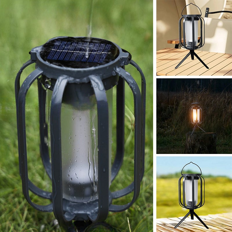 🌞Summer verkaufen 50% Rabatt 🔥Solar Lantern Outdoor Light mit 4 Modi