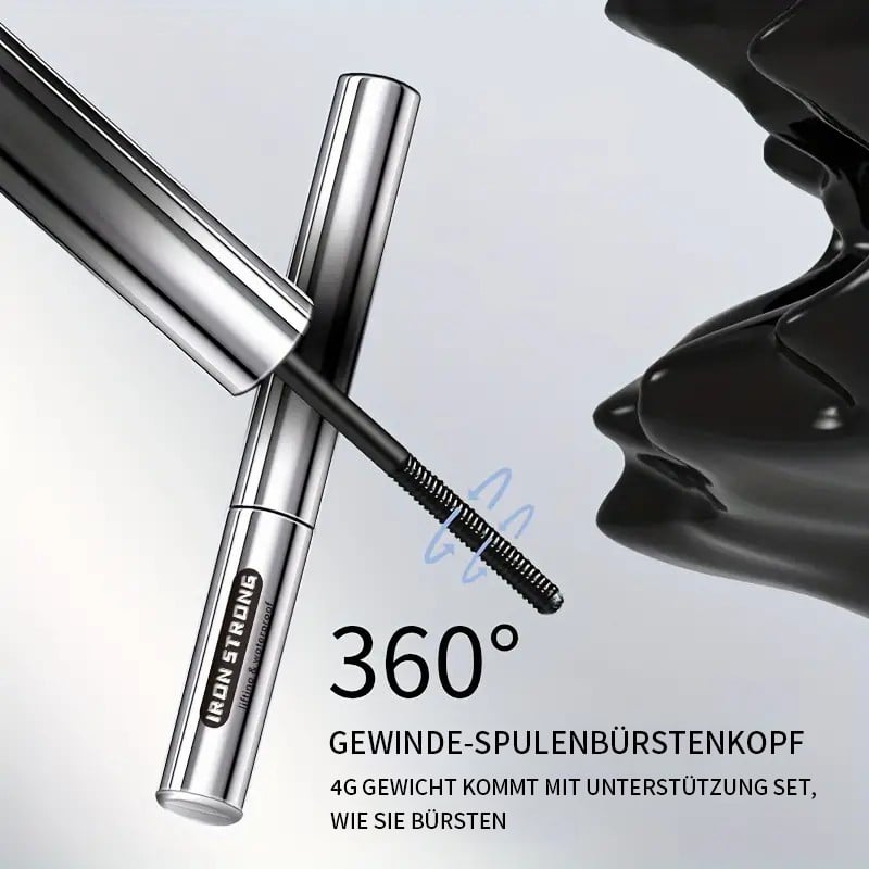 🔥🔥Jetzt bestellen: 3 kaufen, 3 gratis bekommen🔥 Schlanke, wellenförmige kleine Stahlrohr-Wasserfest-Natur-Mascara