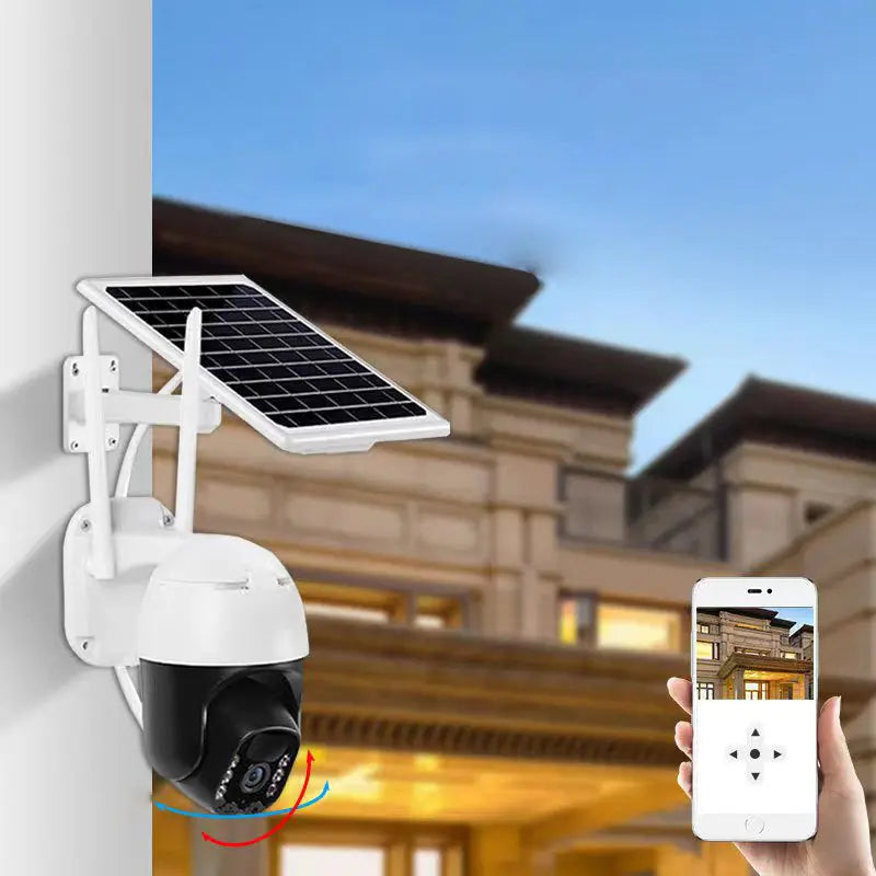 "4G/WIFI Solar Kamera 360°✨ Wetterfest mit Nachtsicht🔦Outdoor Kein WiFi nötig📶 APP Alarm bei Bewegung📱 2 Jahre Garantie✅"