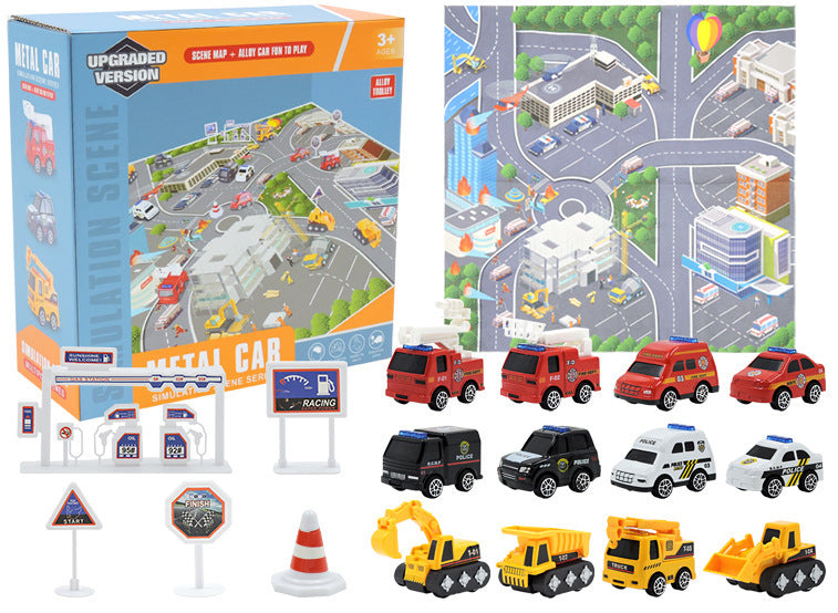 đ„Solange der Vorrat reicht 50 % Rabatt!đAdventskalender fĂŒr Jungen: Spielzeugsets mit Baumaschinen aus Metalllegierung