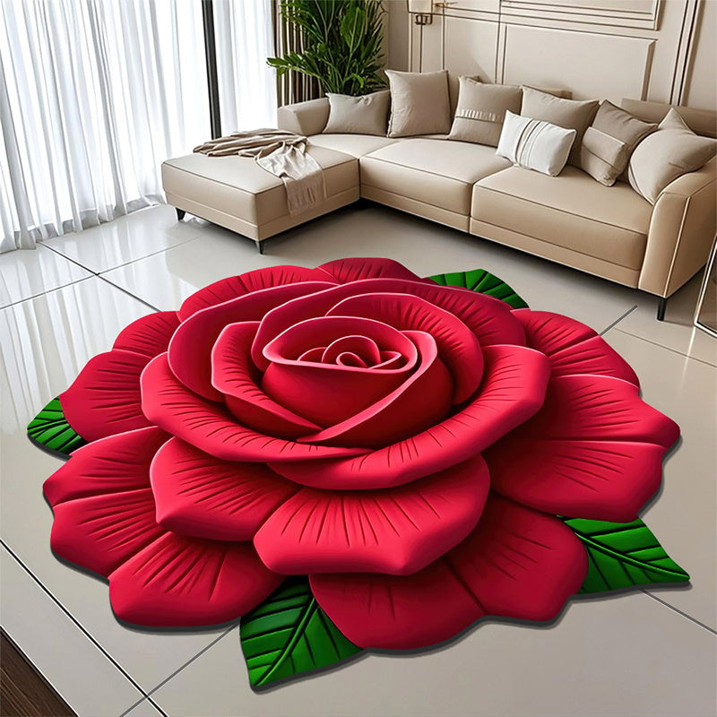 🔥2025 Heißer Verkauf🔥Floral Plüsch & Kieselgur Bodenmatte