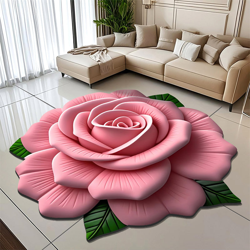 🔥2025 Heißer Verkauf🔥Floral Plüsch & Kieselgur Bodenmatte
