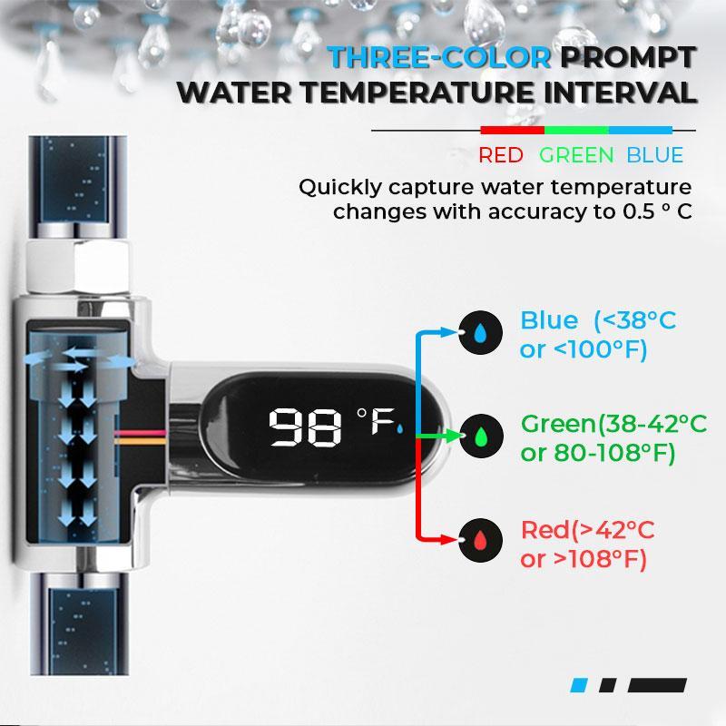 🔥Solange der Vorrat reicht 50% Rabatt!🎉Neuartiges Duschthermometer