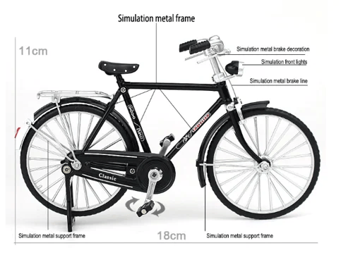 🔧✨ DIY-Fahrradmodellbausatz – Präzisions-Bausatz mit Werkzeugen 🚴♂️🎁