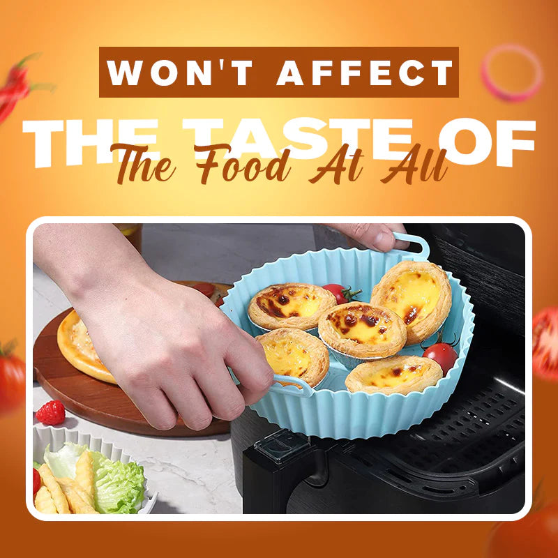 Heißluftfritteuse Silikon Backblech