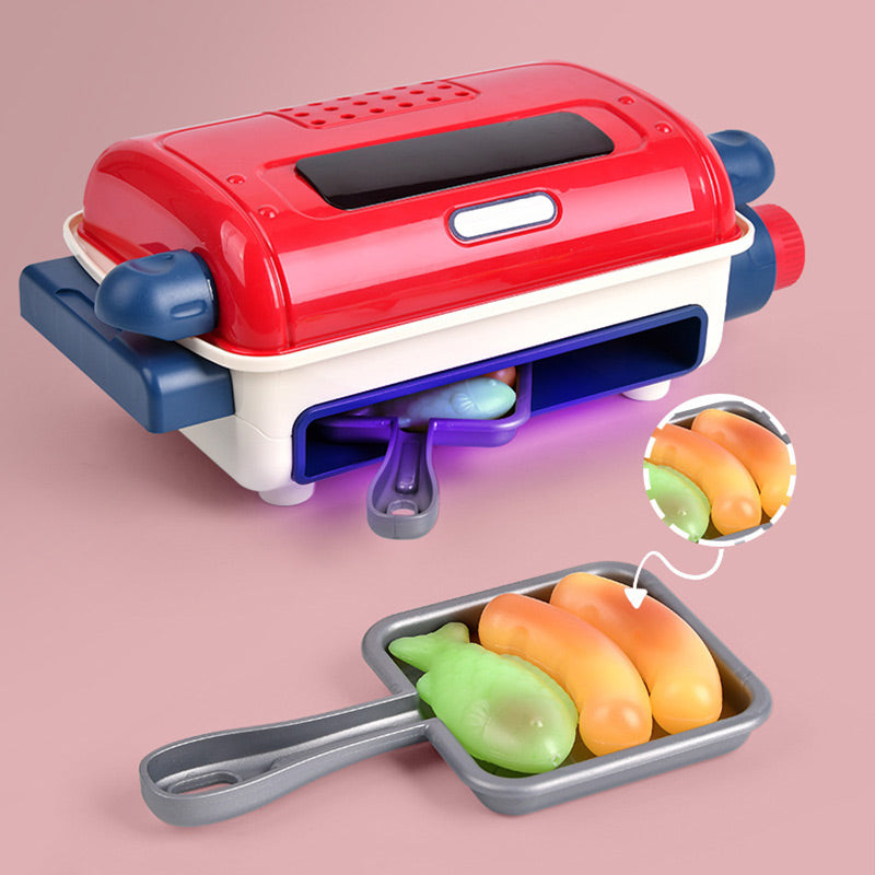 Kinder-Grillspiel-Set mit Rauch & Musik