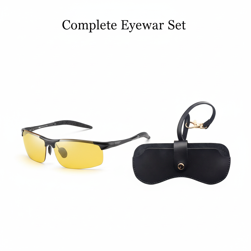 đ¶ïž 50% RABATT! â° Photochrome Sonnenbrille mit polarisierten blendfreien HD-GlĂ€sern â Randloser Sportrahmen â Perfekt fĂŒr Autofahren, Angeln, Radfahren & Outdoor â schĂŒtzt zuverlĂ€ssig bei jedem Wetter âïž