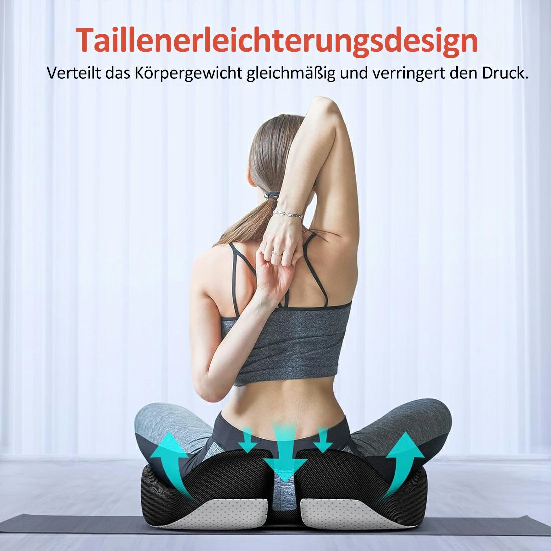 🎁LETZTER TAG 56% RABATT🔥Ergonomisches Sitzkissen aus Memory-Schaumstoff