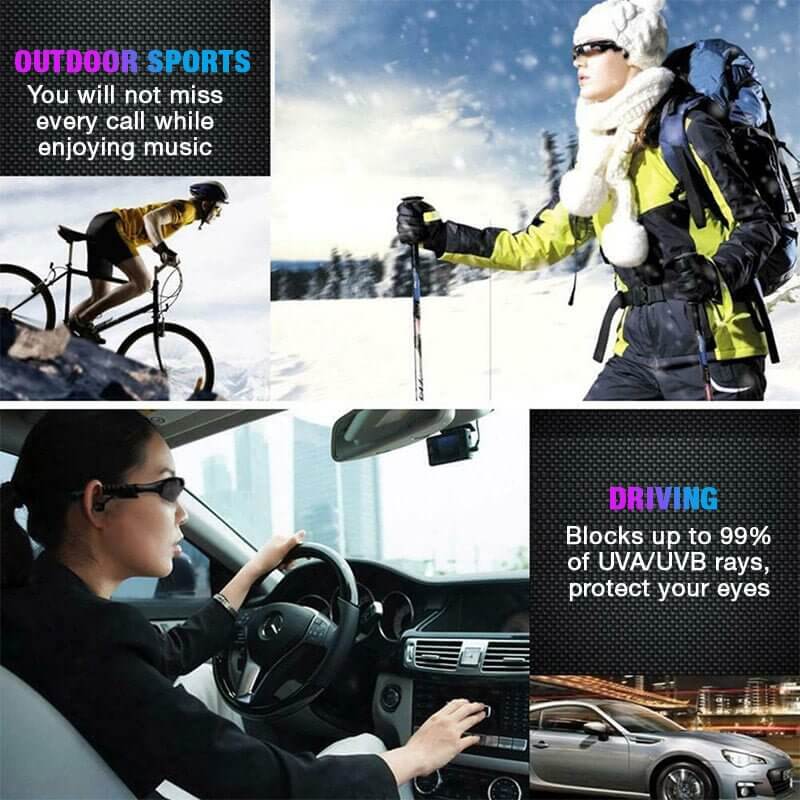 Begrenzte Verkäufe mit 50% Rabatt💥Kabellose Bluetooth-Sonnenbrille