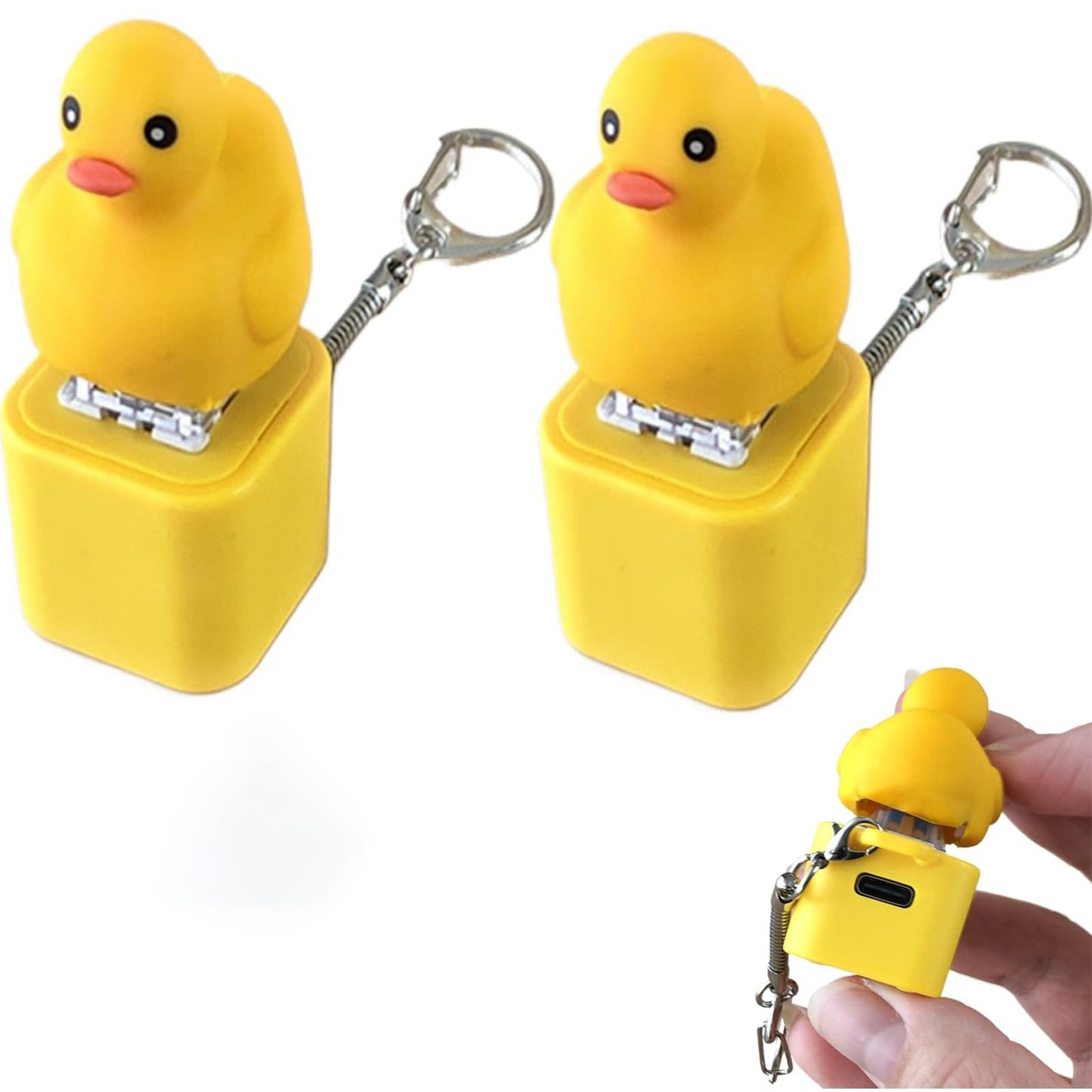 đ„HEIĂER SCHNĂPPCHEN- BIS ZU 50% RABATTđ„Froschquaken Fidget-Spielzeug - Wiederaufladbarer Froschquaken-SchlĂŒsselanhĂ€nger, Froschquaken-Stresslinderer mit bunten Lichtern, lustiges & tragbares Angstlinderungs-Spielzeug