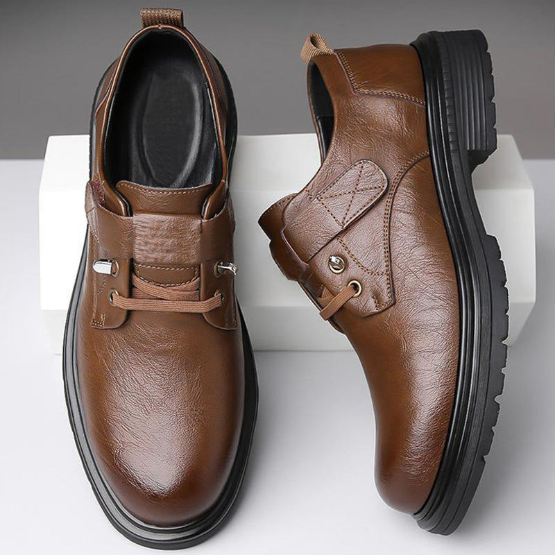 70% RABATT! 🚨Atmungsfreie Retro -PU -Leder -Softroshese von Männern