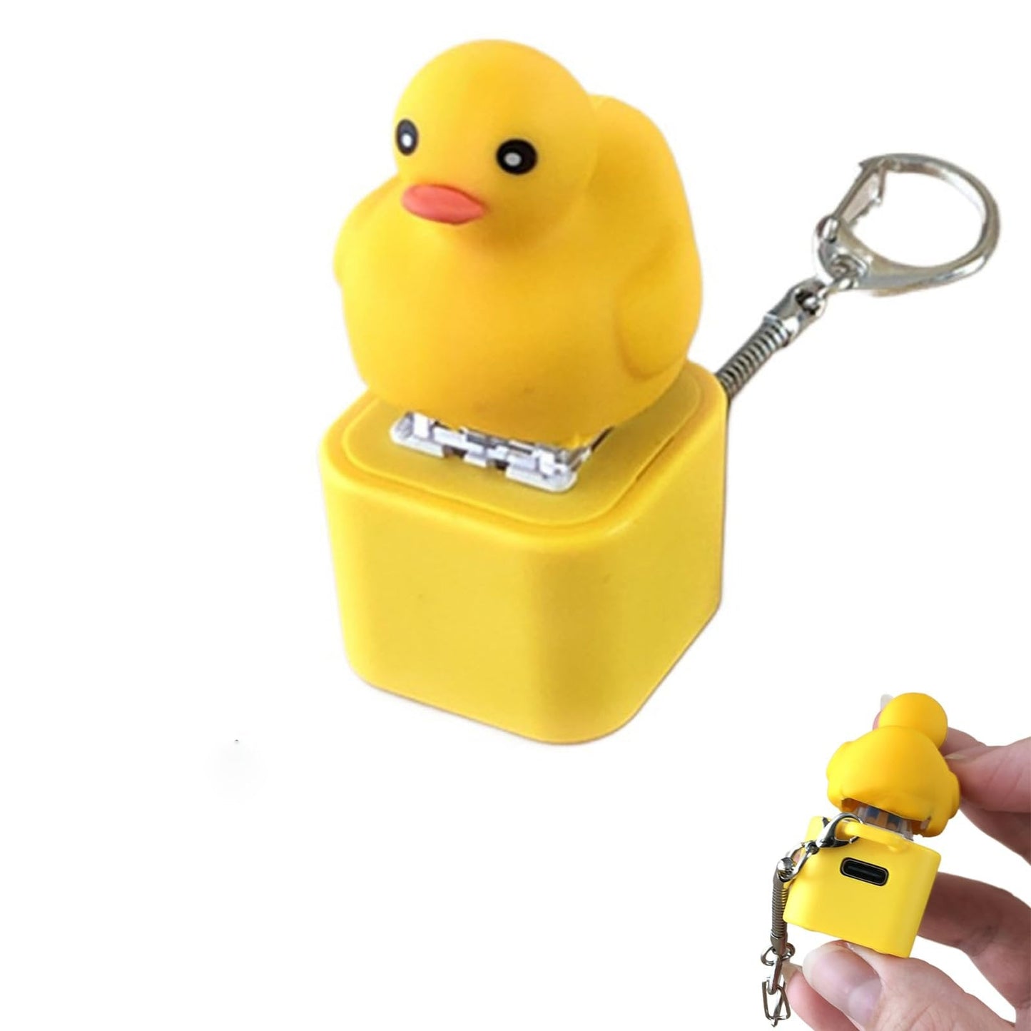 đ„HEIĂER SCHNĂPPCHEN- BIS ZU 50% RABATTđ„Froschquaken Fidget-Spielzeug - Wiederaufladbarer Froschquaken-SchlĂŒsselanhĂ€nger, Froschquaken-Stresslinderer mit bunten Lichtern, lustiges & tragbares Angstlinderungs-Spielzeug