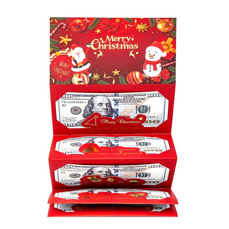 💥1 kaufen, 2 gratis dazu (3 Stück)💴🎅Weihnachts-Geldgeschenk-Umschlag