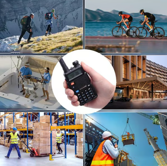 🔥Heißer Verkauf 49% Rabatt🔥📡 UV-5R Amateurfunkgerät mit großer Reichweite UV5R Funkgerät Dualband Walkie