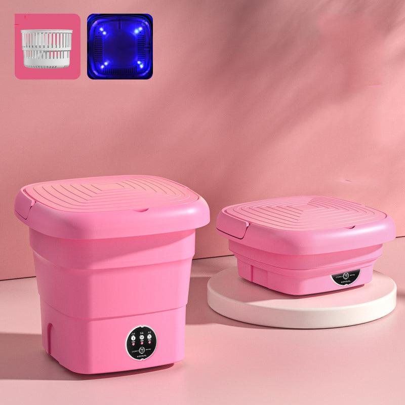 🛁 Mini faltbare Waschmaschine – Kompakt, einfach zu lagern für Wohnungen und schnelle Wäschewäschen