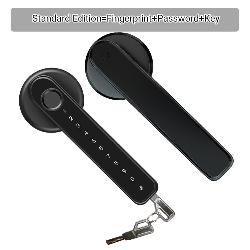 Fingerabdruck Smart Türschloss Griff mit Bluetooth APP Steuerung