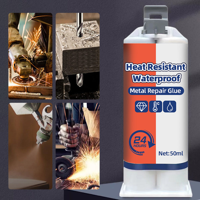 đ„Neujahrsangeboteđ„HitzebestĂ€ndiger, wasserfester Metall-Reparaturklebstoff