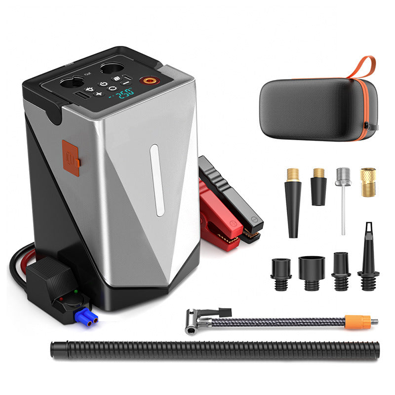 đMultifunktionaler Jump Starter mit Luftpumpe und GeblĂ€seđŻ