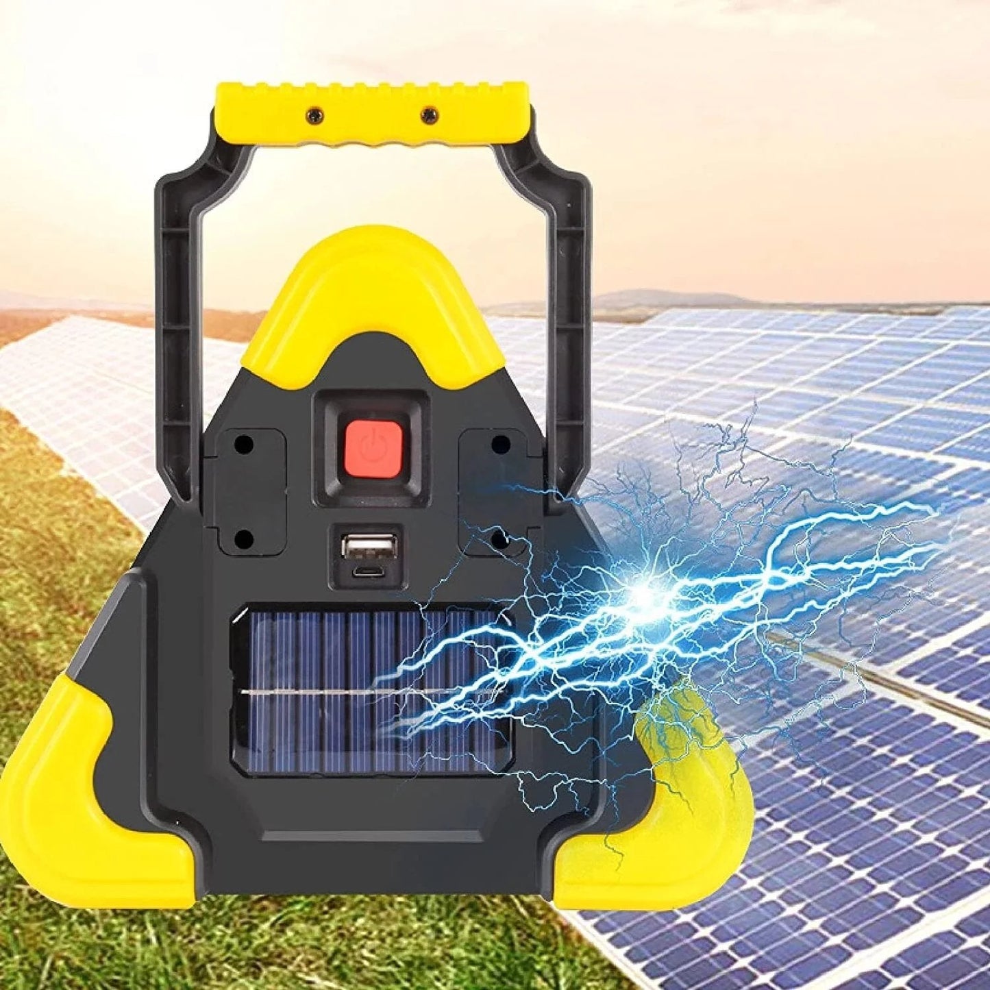 🔥2025 Neuankömmling🔥 3-IN-1 Solar-Notdreieck-Warnleuchte am Straßenrand
