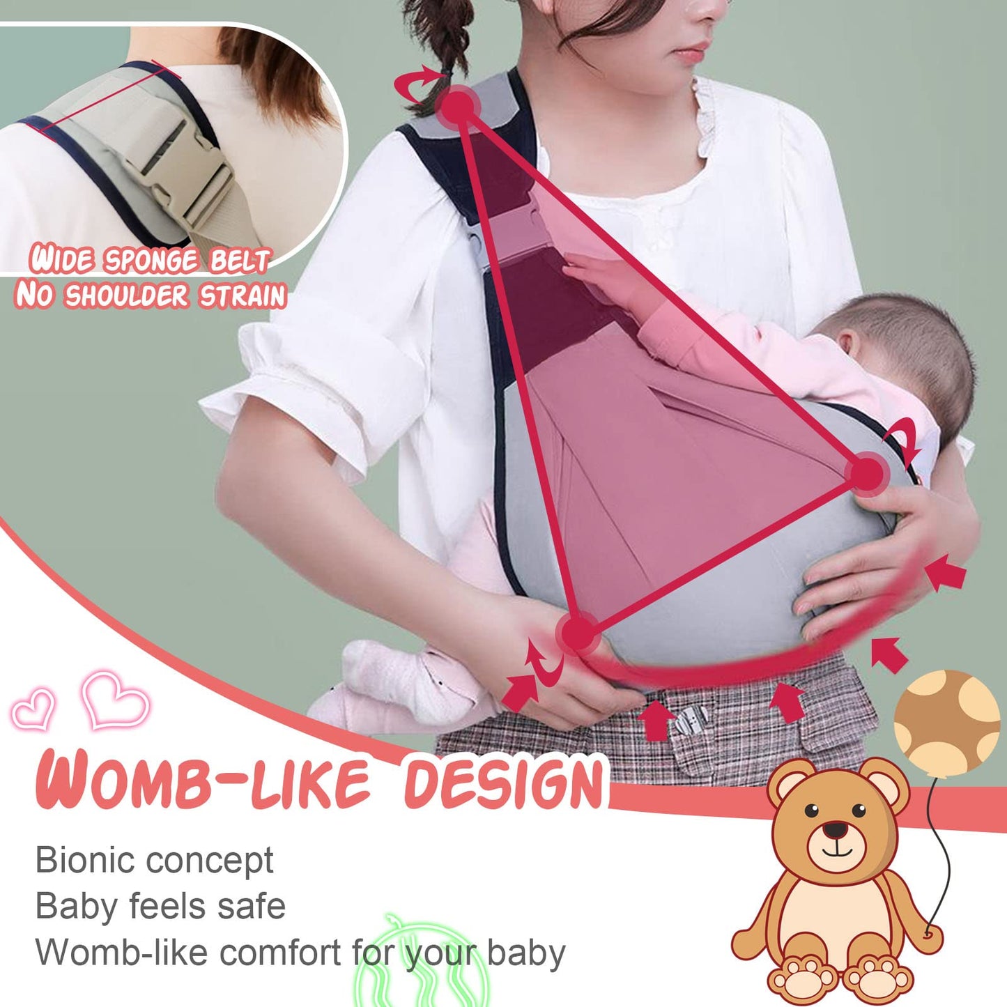 👩💕👶Muttis Bettbezug