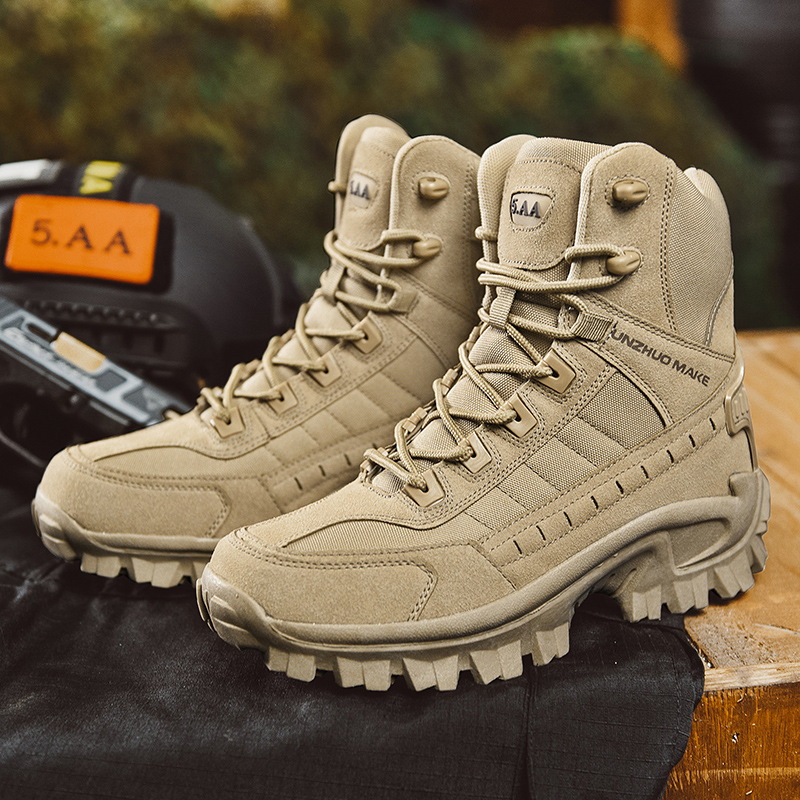⏳Begrenzte Zeit 50% Rabatt🔥High-Top-Outdoor-Wander- und Bergschuhe in großen Größen, Sport-Laufschuhe - wasserdicht und durchstichfest, langlebig