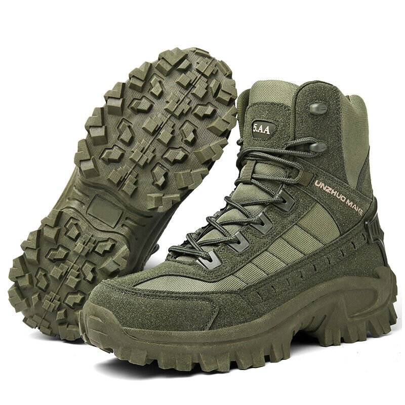 ⏳Begrenzte Zeit 50% Rabatt🔥High-Top-Outdoor-Wander- und Bergschuhe in großen Größen, Sport-Laufschuhe - wasserdicht und durchstichfest, langlebig