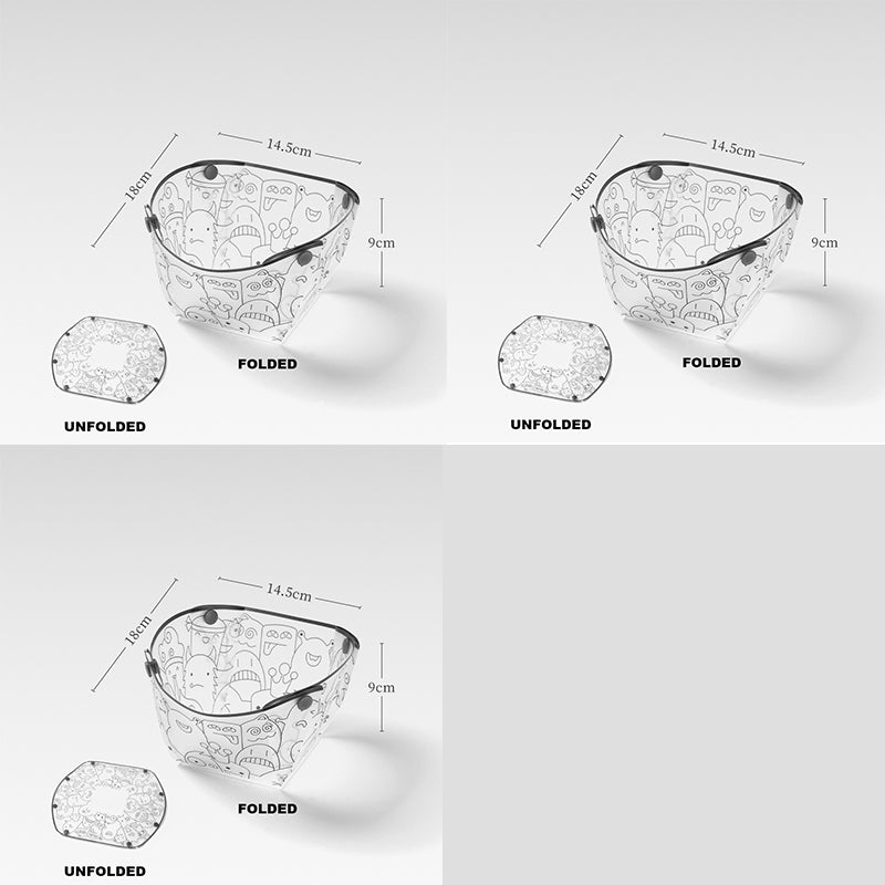 Portable Lightweight Outdoor Folding PP Utensils