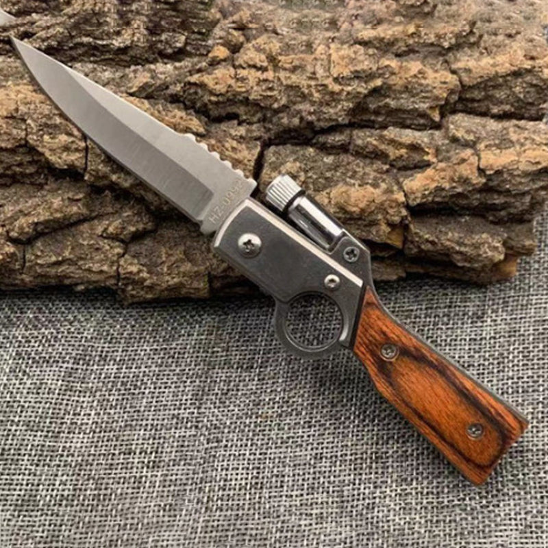 ✨LETZTER TAG VERKAUF 50% RABATT✨🔪Outdoor-Edelstahl-Feder-Klappmesser