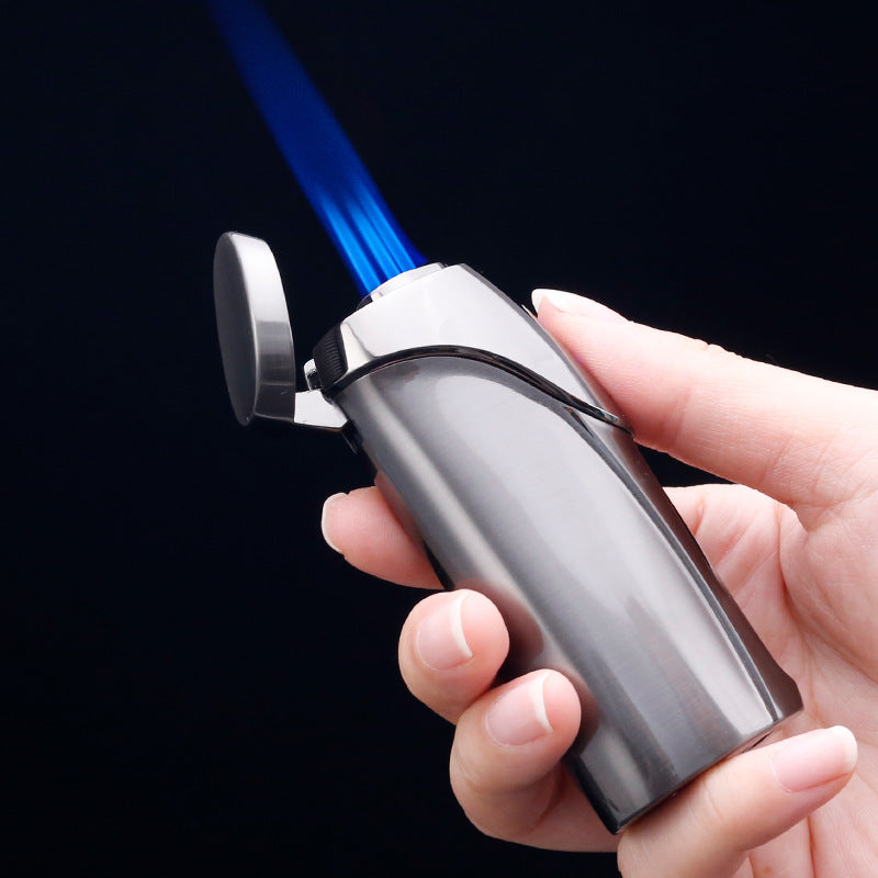 Touchscreen Wiederaufladbar Windproof Triple Jet Flame Feuerzeug