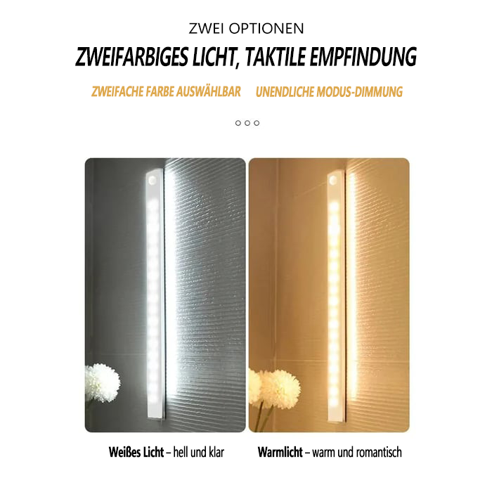 🔥HEISSVERKAUF💡Lochfrei Smarte Sensorische Magnetische Wiederaufladbare LED-Leuchten