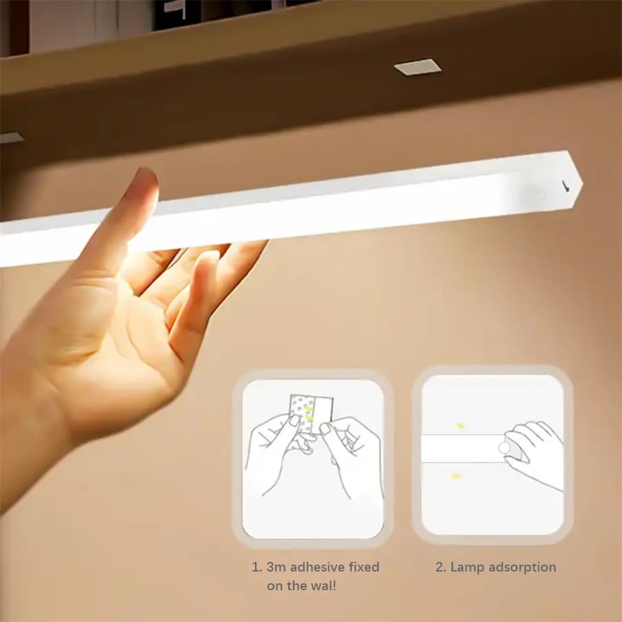 🔥HEISSVERKAUF💡Lochfrei Smarte Sensorische Magnetische Wiederaufladbare LED-Leuchten