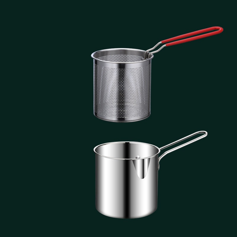 🔥Hot Sale 50% Rabatt🔥304 Edelstahl-Multifunktionsfritteuse